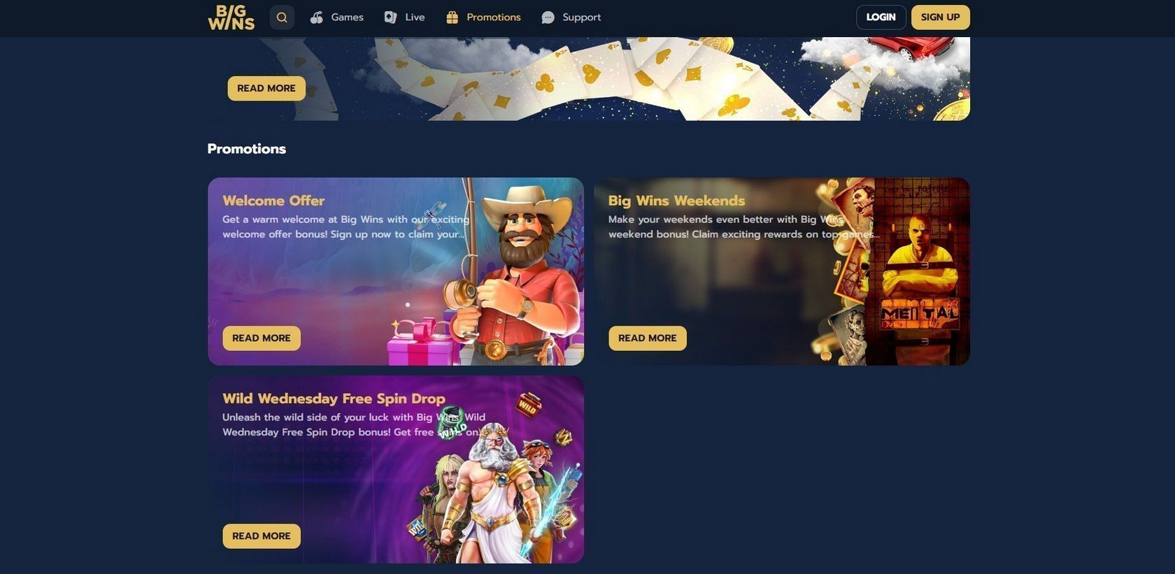 BigWin Online Casino Review